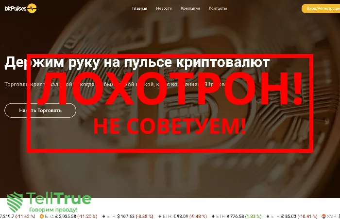 Bitpulses — отзывы о брокере