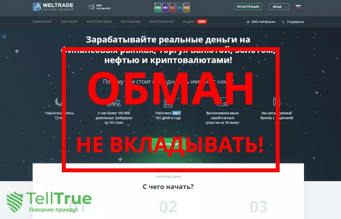 Отзывы о Weltrade