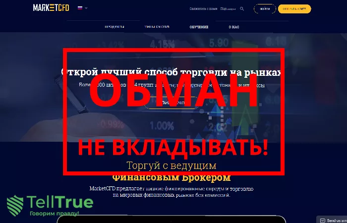 MarketCFD — отзывы и обзор