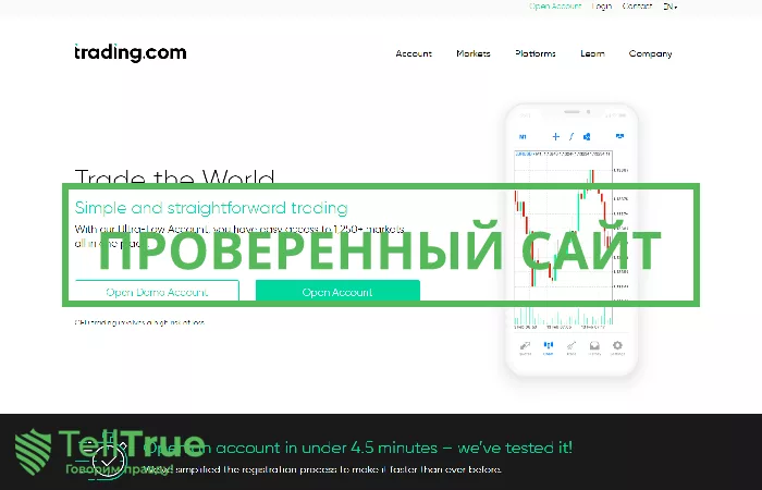 Trading — отзывы о брокере