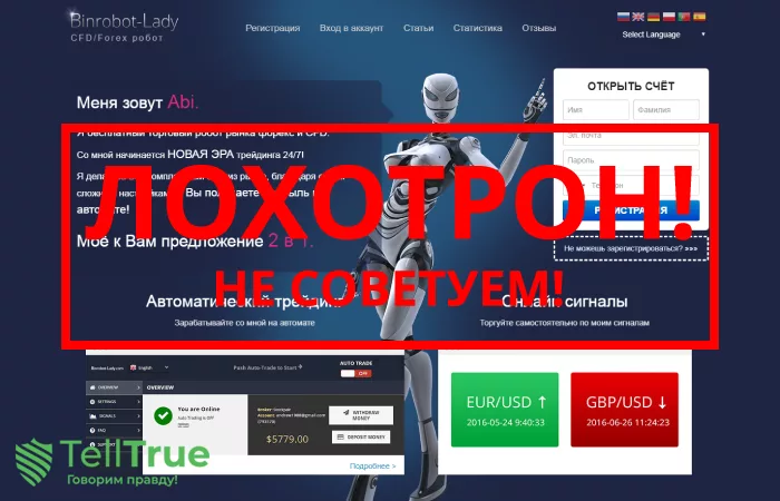 Binrobot-Lady — отзывы и обзор