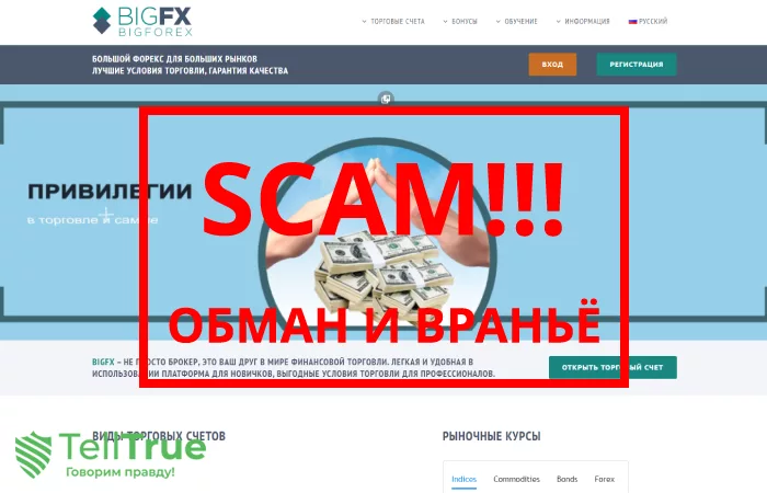 BigFX — отзывы клиентов
