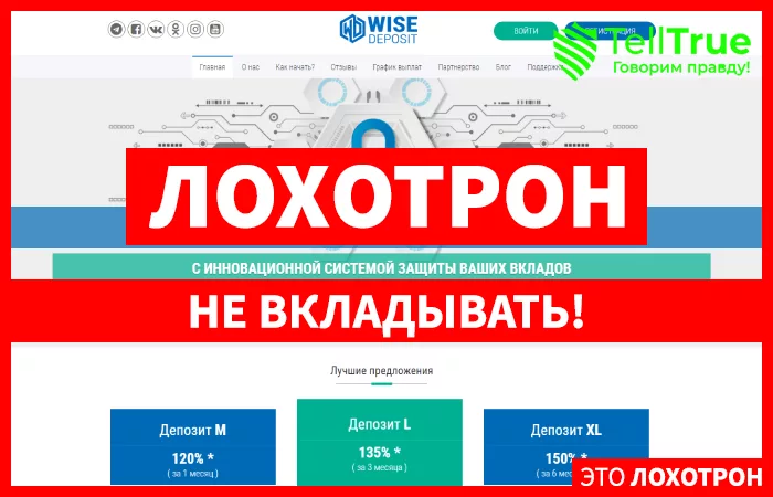 WiseDeposit — отзывы