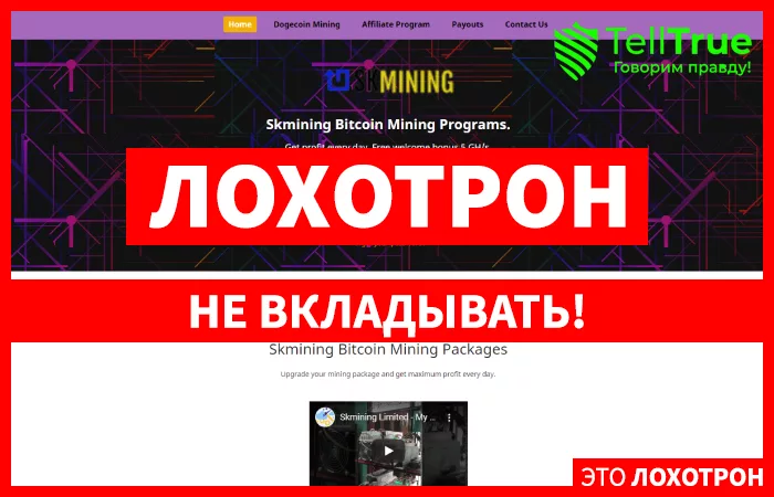 Skmining Bitcoin — отзывы