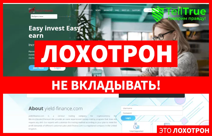 Yield-finance — отзывы