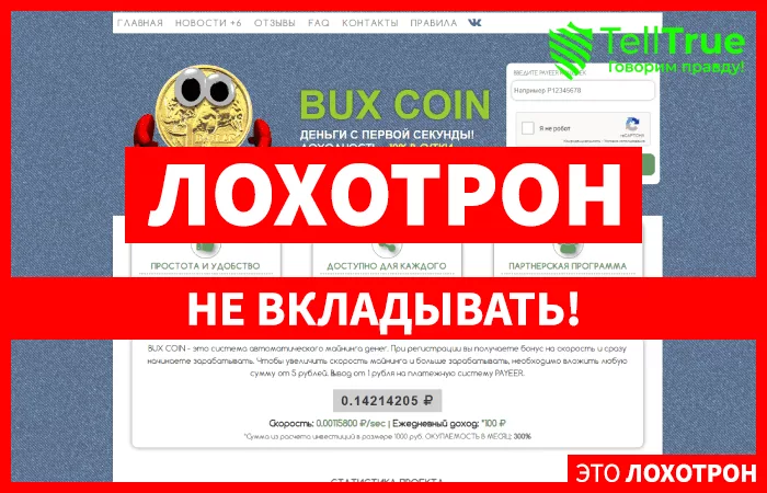 Buxcoin online — отзывы