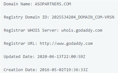ASO Partners - домен