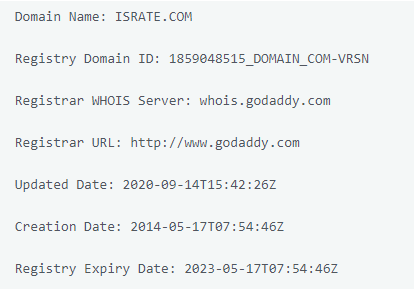 isRate - домен