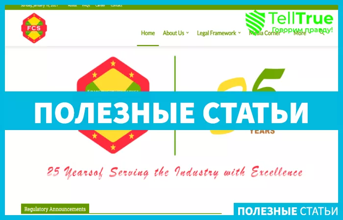 Регулирующий орган FCS