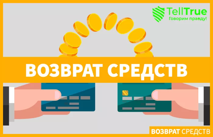 Возврат денег за услугу