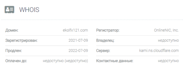 домен EkolFX company 