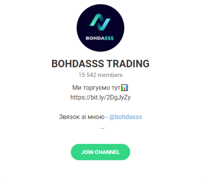 канал Bohdasss Trading