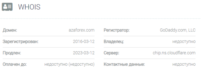 официальный сайт AZAforex 