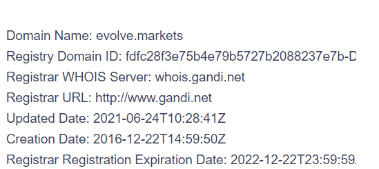 официальный сайт Evolve Markets