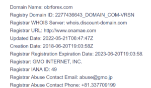 OBR Forex официальный сайт 