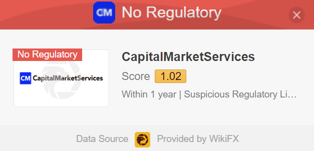 Capital Market Services не платит