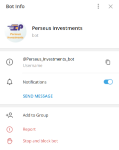 Perseus Investments Bot