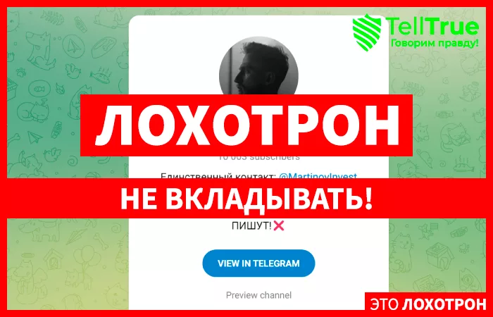 Мартынов инвестирует