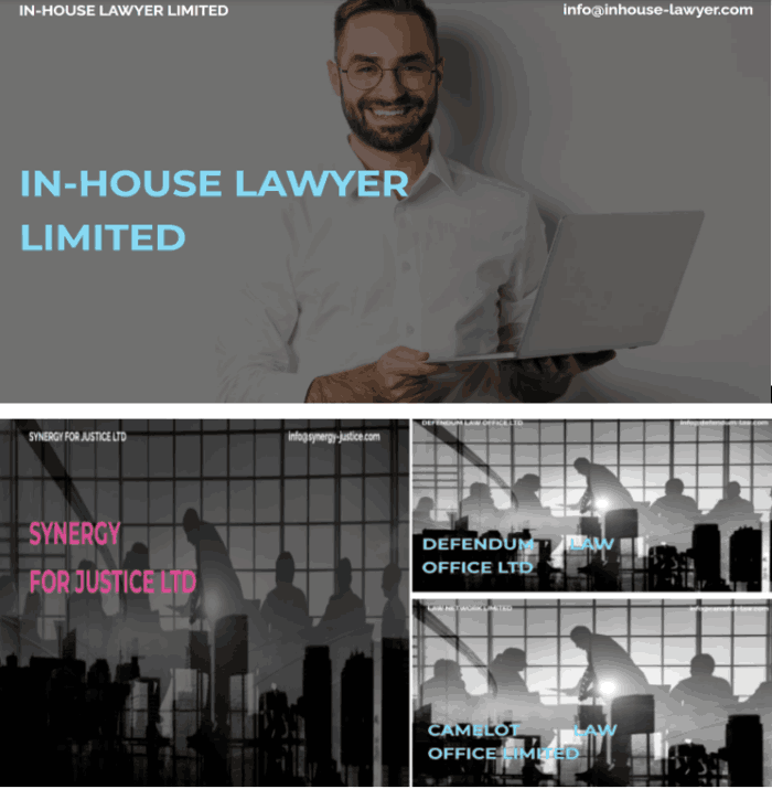 IN-HOUSE LAWYER LIMITED лжеюристы 