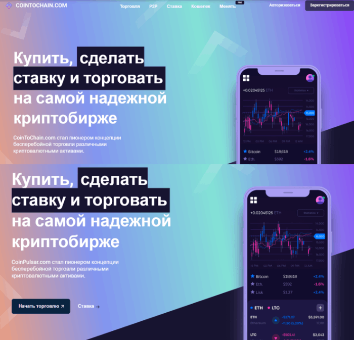 CoinToChain.com обман
