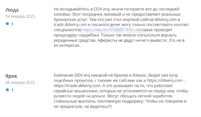 DDV erq отзывы