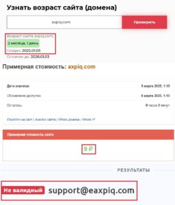 AXPIQ (axpiq.com) - лжеброкер! Отзыв Telltrue