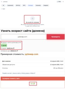 Лжебиржа Pylswap (pylswap.com) - фейковый криптоарбитраж! 4 Лжебиржа Pylswap (pylswap.com) - фейковый криптоарбитраж!