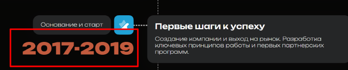 Tessainnov период работы