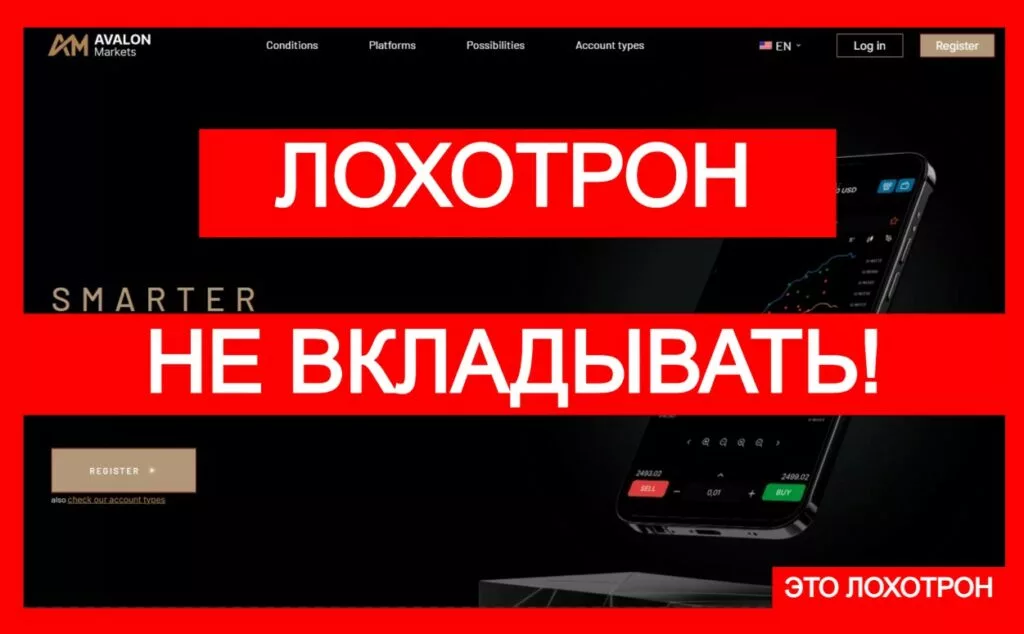 Мошеннический брокер Avalon Markets (avalon.markets). Отзывы и возврат денег