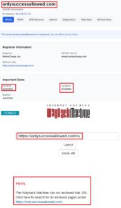 Лжеброкер OnlySuccessAllowed (onlysuccessallowed.com). Отзывы и возврат денег