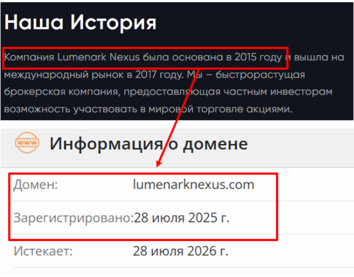 Lumenark Nexus возраст 