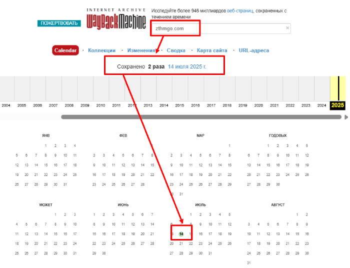 ZTHMGO веб архив