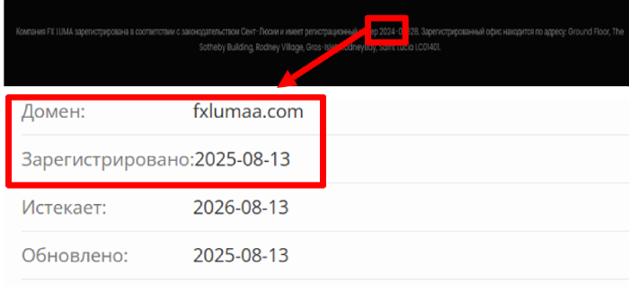 FX LUMA возраст 
