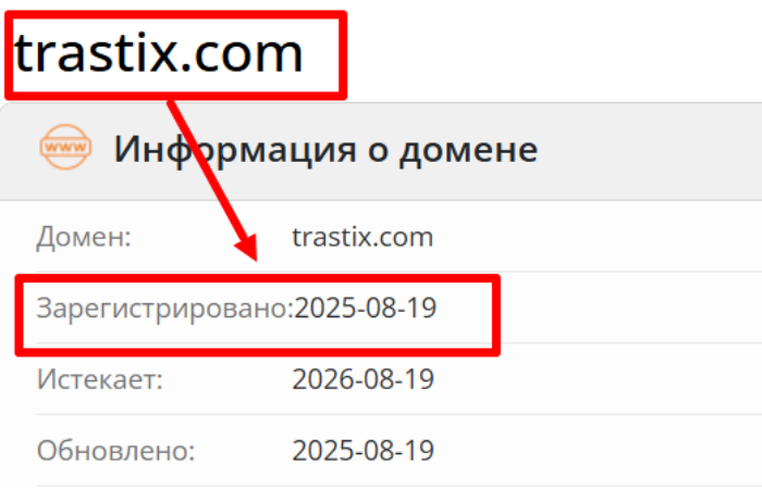 Trastix возраст