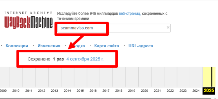 Scammavis веб архив