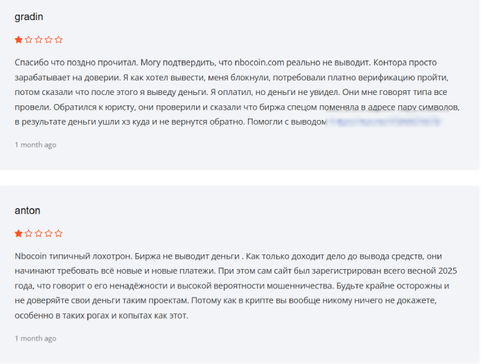 Nbocoin отзывы
