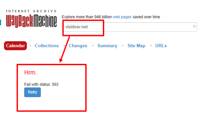 Visidoer веб архив