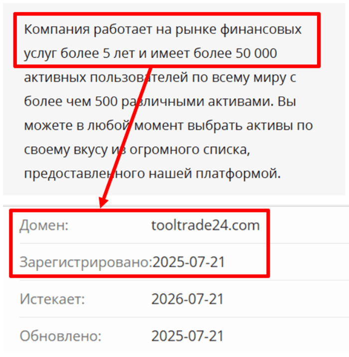 Tool Trade возраст 