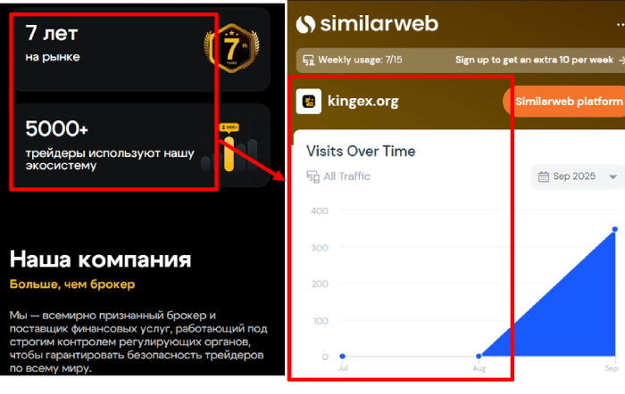 Мошеннический брокер KingEX (kingex.org) Отзывы и возврат денег! 8 KingEX статистика