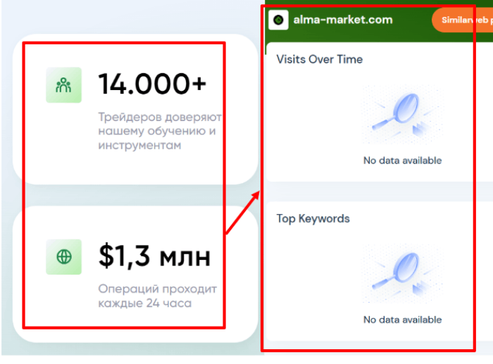 ALMA MARKET статистика