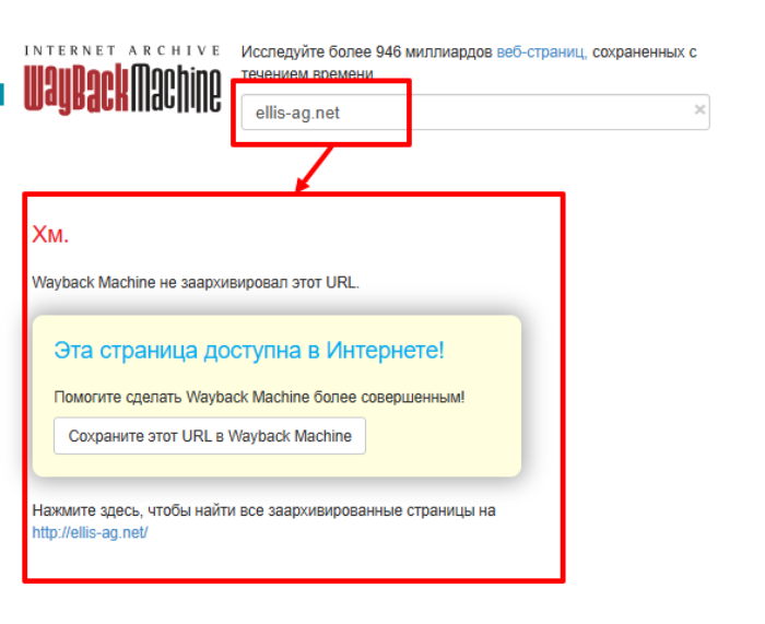 Ellis AG веб архив