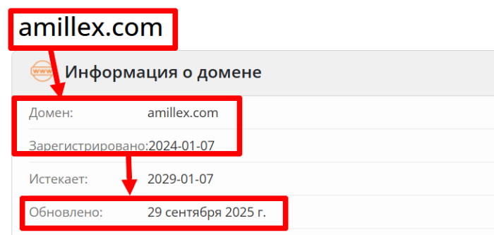 Мошеннический брокер Amillex (amillex.com) Отзывы и возврат денег! 7 Amillex возраст