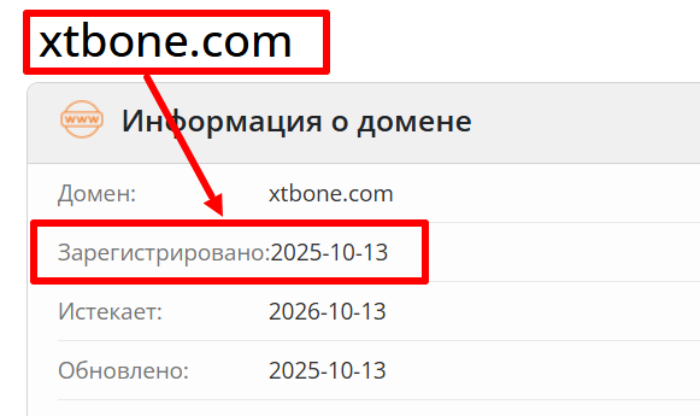XTBone возраст 