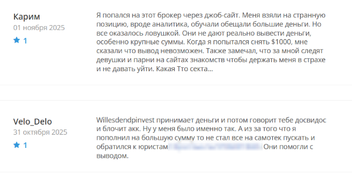 Мошеннический брокер Willesdendpinvest (willesdendpinvest.pro) Отзывы и возврат денег! 12 Willesdendpinvest отзывы