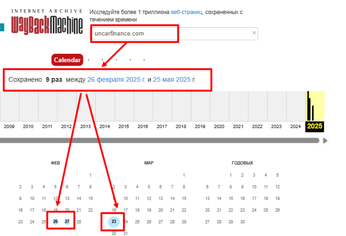 Uncar Group веб архив