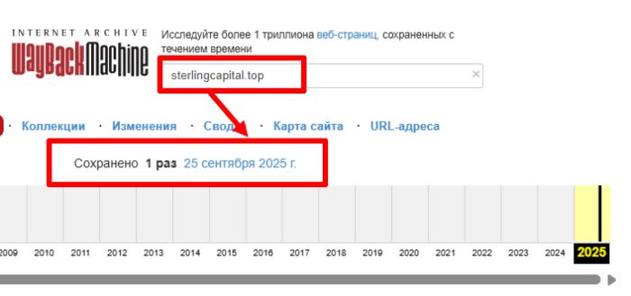 Мошеннический брокер SterlingCapital (sterlingcapital.top) Отзывы и возврат денег! 9 SterlingCapital веб архив