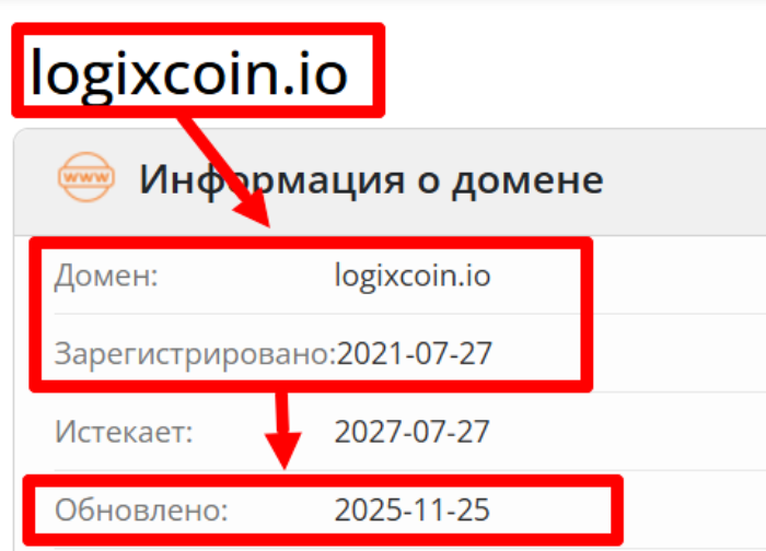 Мошеннический обменник LogixCoin (logixcoin.io) Отзывы и возврат денег! 6 LogixCoin возраст