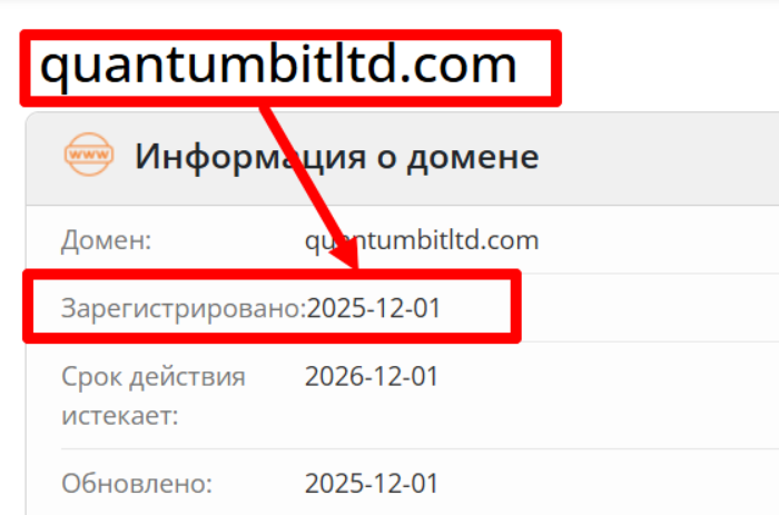 Quantumbit возраст 