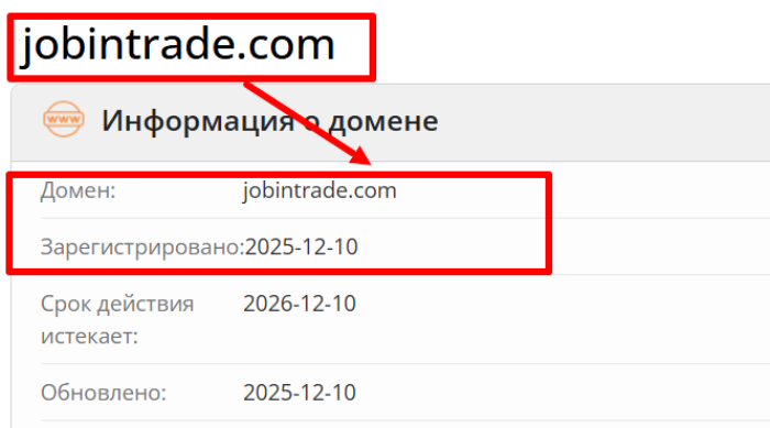 JobinTrade возраст 