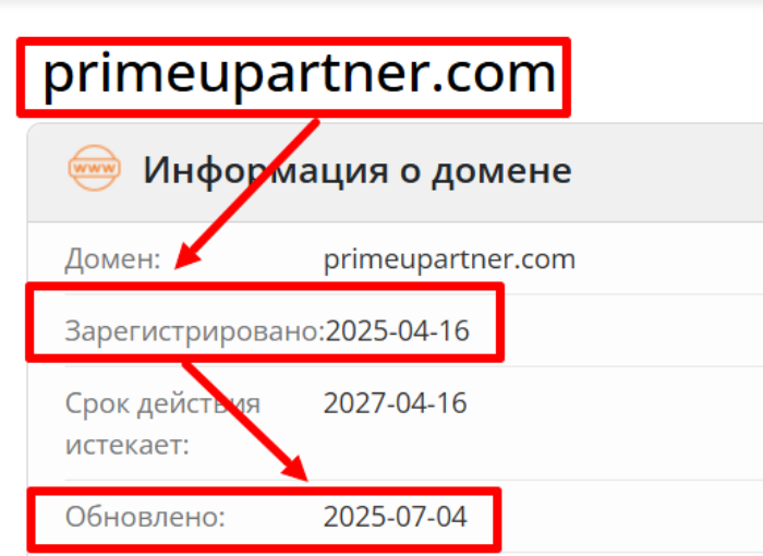 PrimeUPartner возраст 